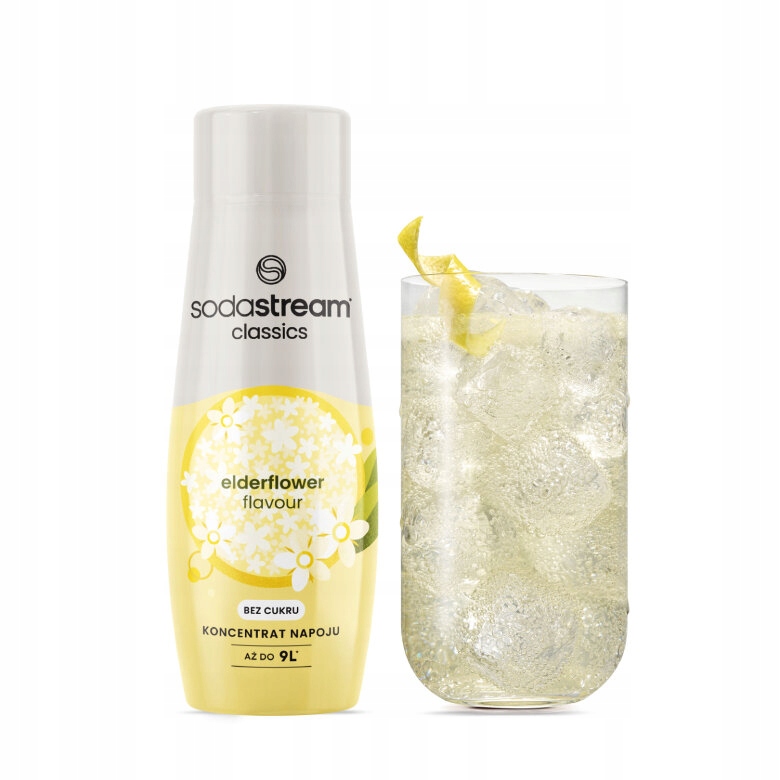 Syrop SodaStream Elderflower Zero Flavour 440 ml